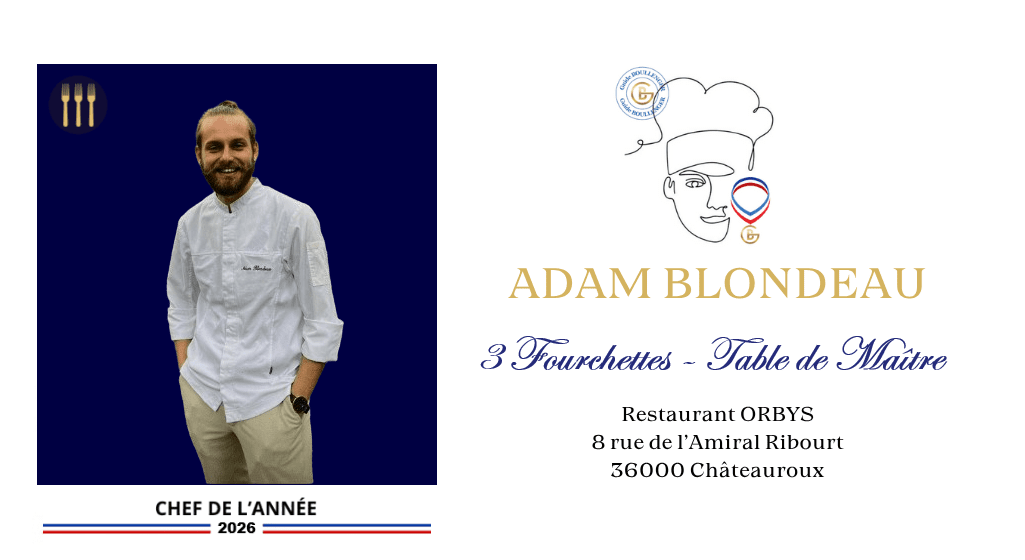Guide BOULLENGER - Chef de l'année 2025