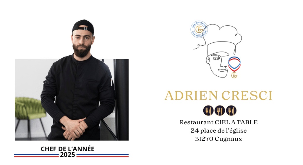 Guide BOULLENGER - Chef de l'année 2025