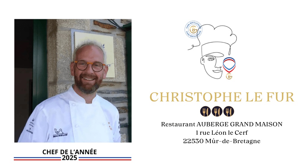 Guide BOULLENGER - Chef de l'année 2025
