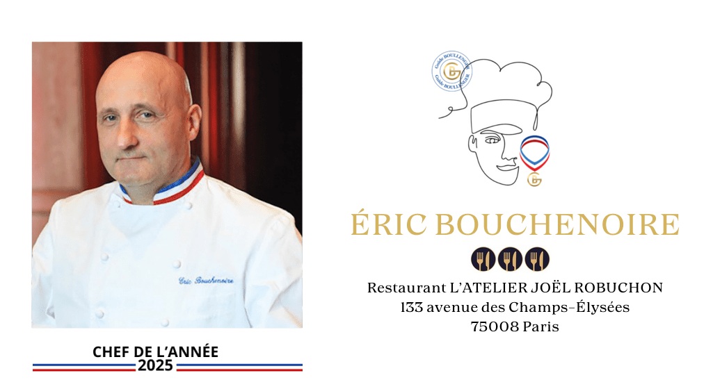 Guide BOULLENGER - Chef de l'année 2025