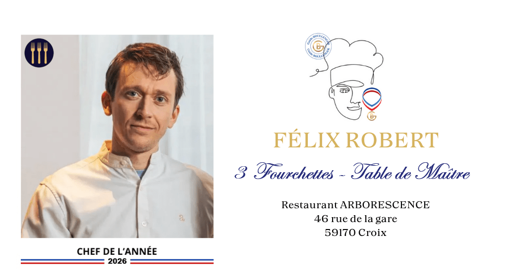 Guide BOULLENGER - Chef de l'année 2025