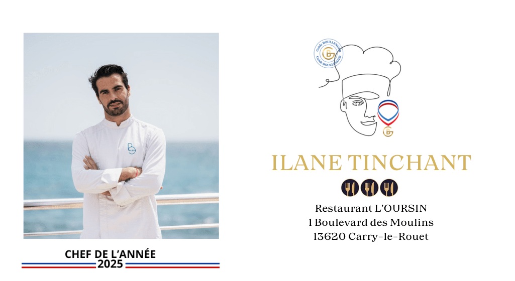 Guide BOULLENGER - Chef de l'année 2025
