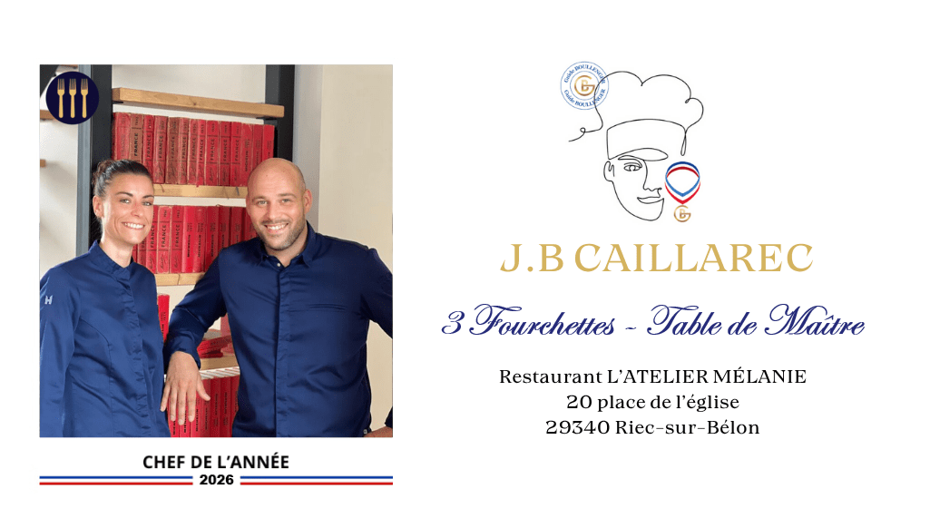 Guide BOULLENGER - Chef de l'année 2025
