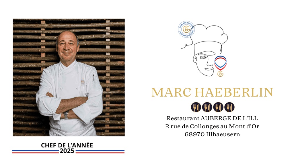 Guide BOULLENGER - Chef de l'année 2025