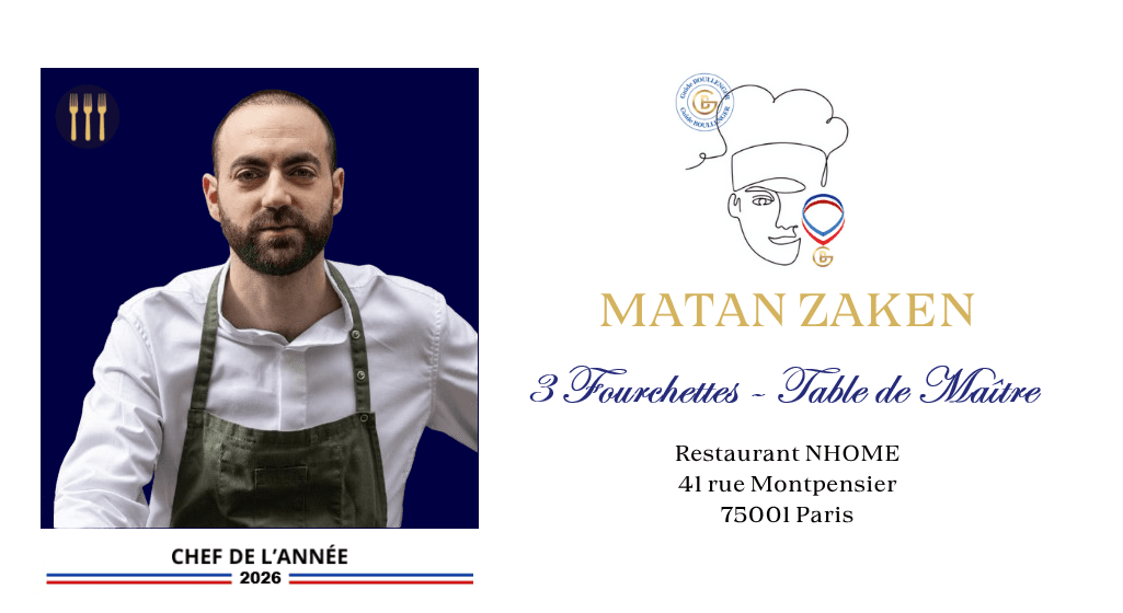 Guide BOULLENGER - Chef de l'année 2025