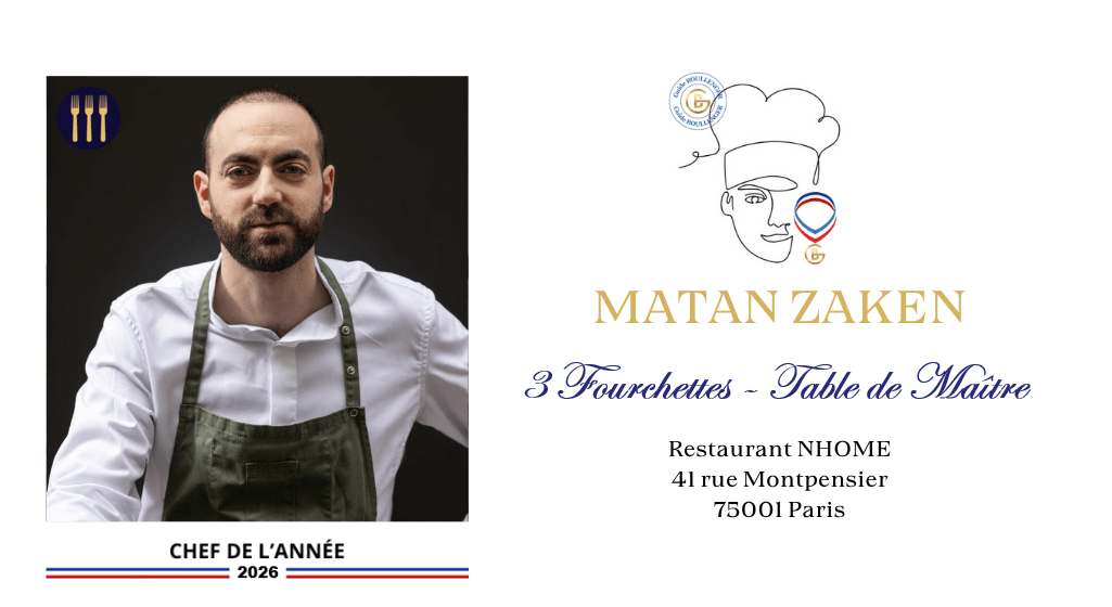 Guide BOULLENGER - Chef de l'année 2025