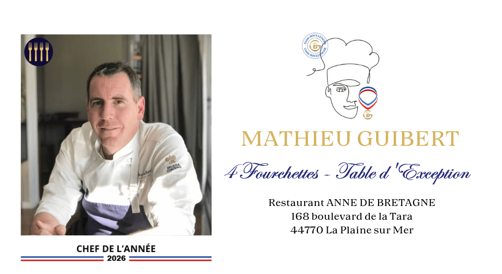 Guide BOULLENGER - Chef de l'année 2025