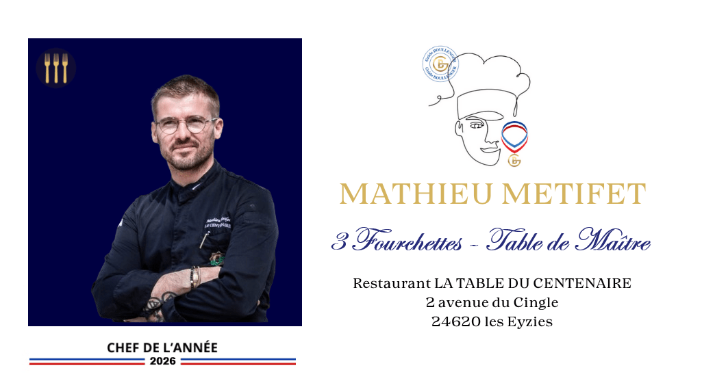 Guide BOULLENGER - Chef de l'année 2025