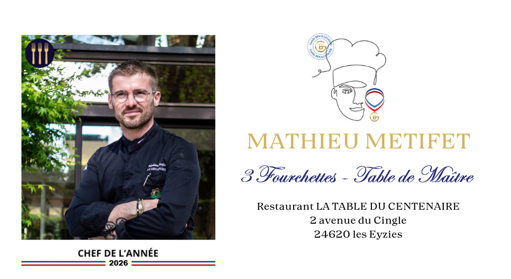 Guide BOULLENGER - Chef de l'année 2025