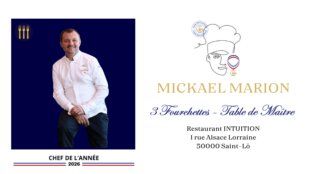 Guide BOULLENGER - Chef de l'année 2025