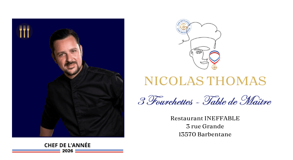 Guide BOULLENGER - Chef de l'année 2025