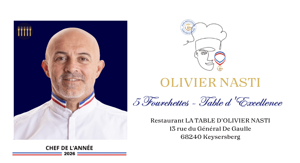 Guide BOULLENGER - Chef de l'année 2025