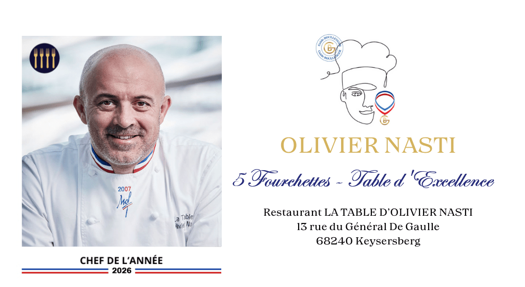 Guide BOULLENGER - Chef de l'année 2025