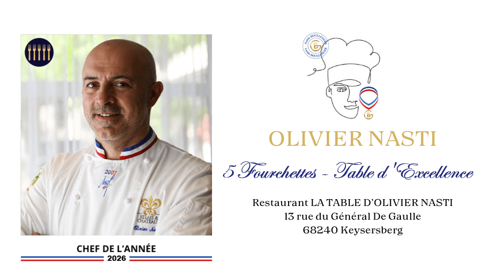 Guide BOULLENGER - Chef de l'année 2025