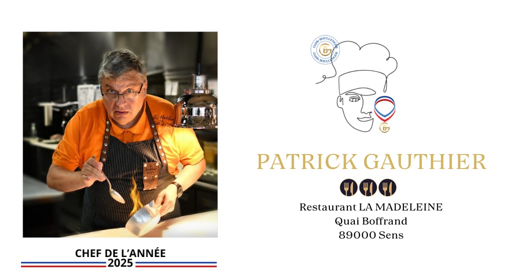 Guide BOULLENGER - Chef de l'année 2025