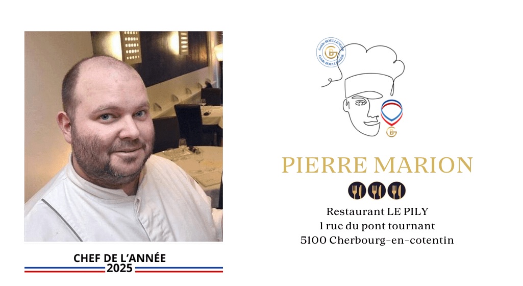 Guide BOULLENGER - Chef de l'année 2025