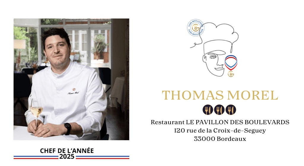 Guide BOULLENGER - Chef de l'année 2025